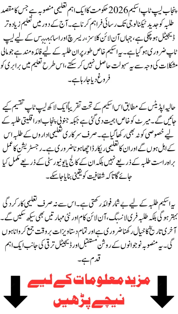 CM Laptop Scheme Phase II 2026: Latest Criteria, Online Form & Selection Process