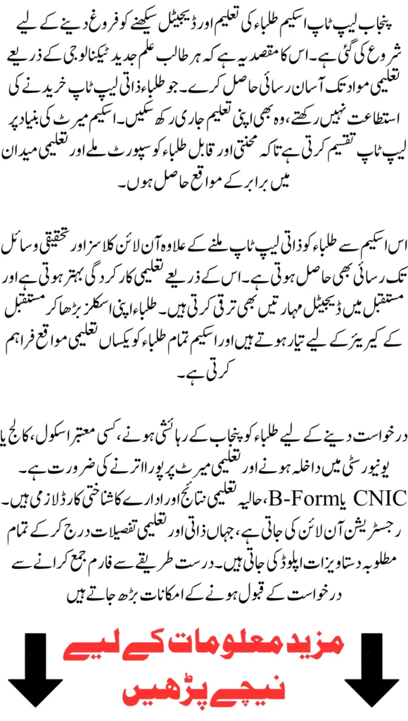 CM Punjab Laptop Scheme 2026 Complete Guide for Students Eligibility Registration and Latest Updates