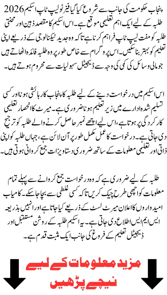 Phase II CM Punjab Laptop Scheme 2026: Step-by-Step Registration, Eligibility & Merit List Update