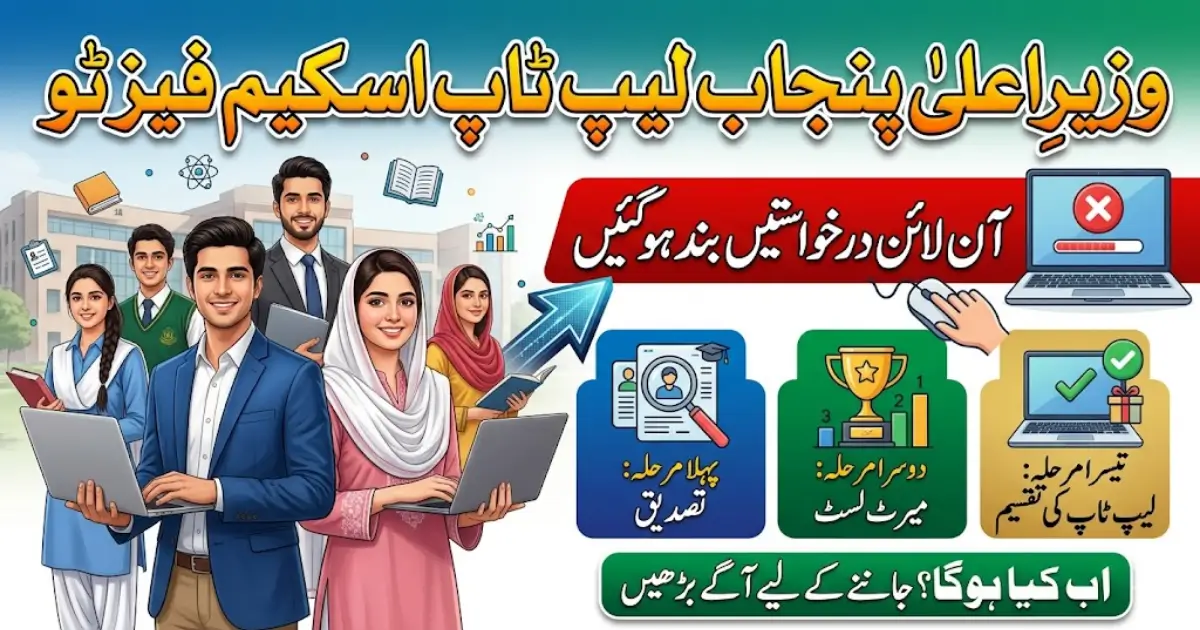 CM Punjab Laptop Program Phase II: Online Applications Closed – Eligibility Criteria and What Students Should Expect Next